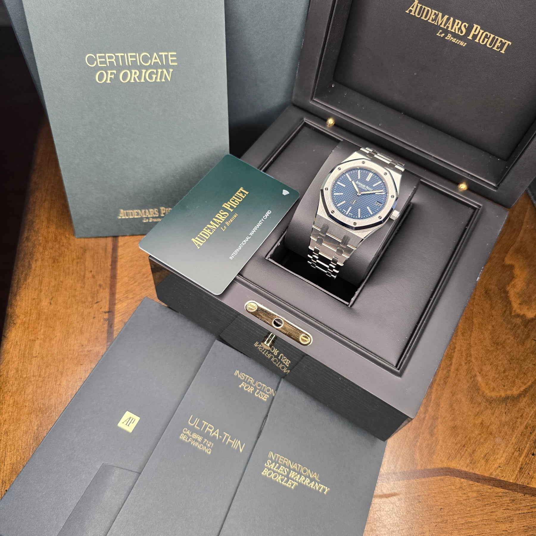 Audemars Piguet Royal Oak Jumbo Extra-Thin 16202st full set