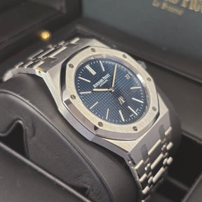 Audemars Piguet Royal Oak Jumbo Extra-Thin 16202st right side case