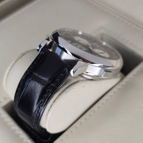 A. Lange & Sohne Datograph Up Down 405.035 lug, strap
