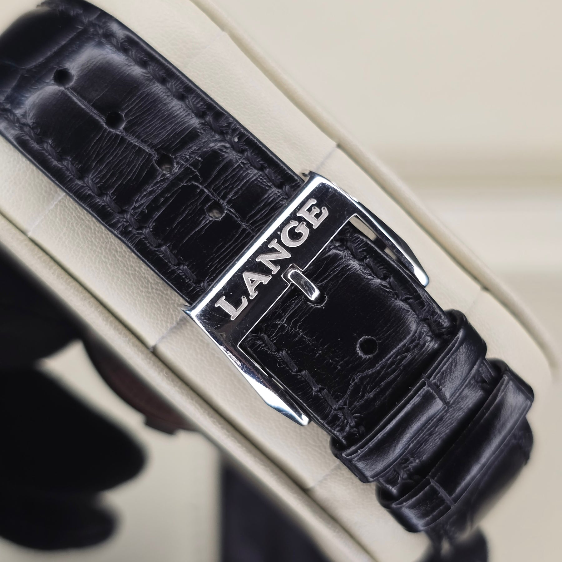 A. Lange & Sohne Datograph Up Down 405.035 clasp