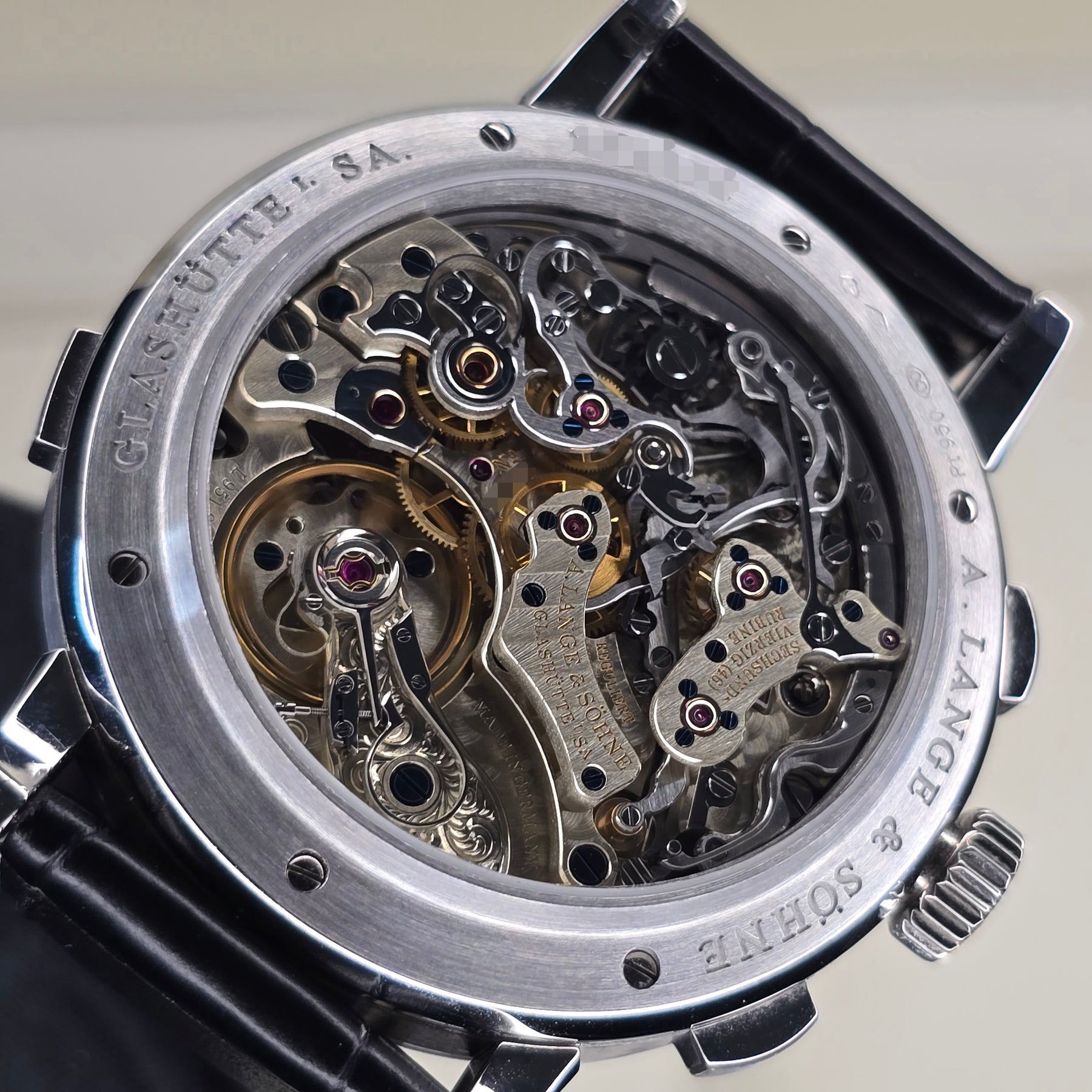 A. Lange & Sohne Datograph Up Down 405.035 movement