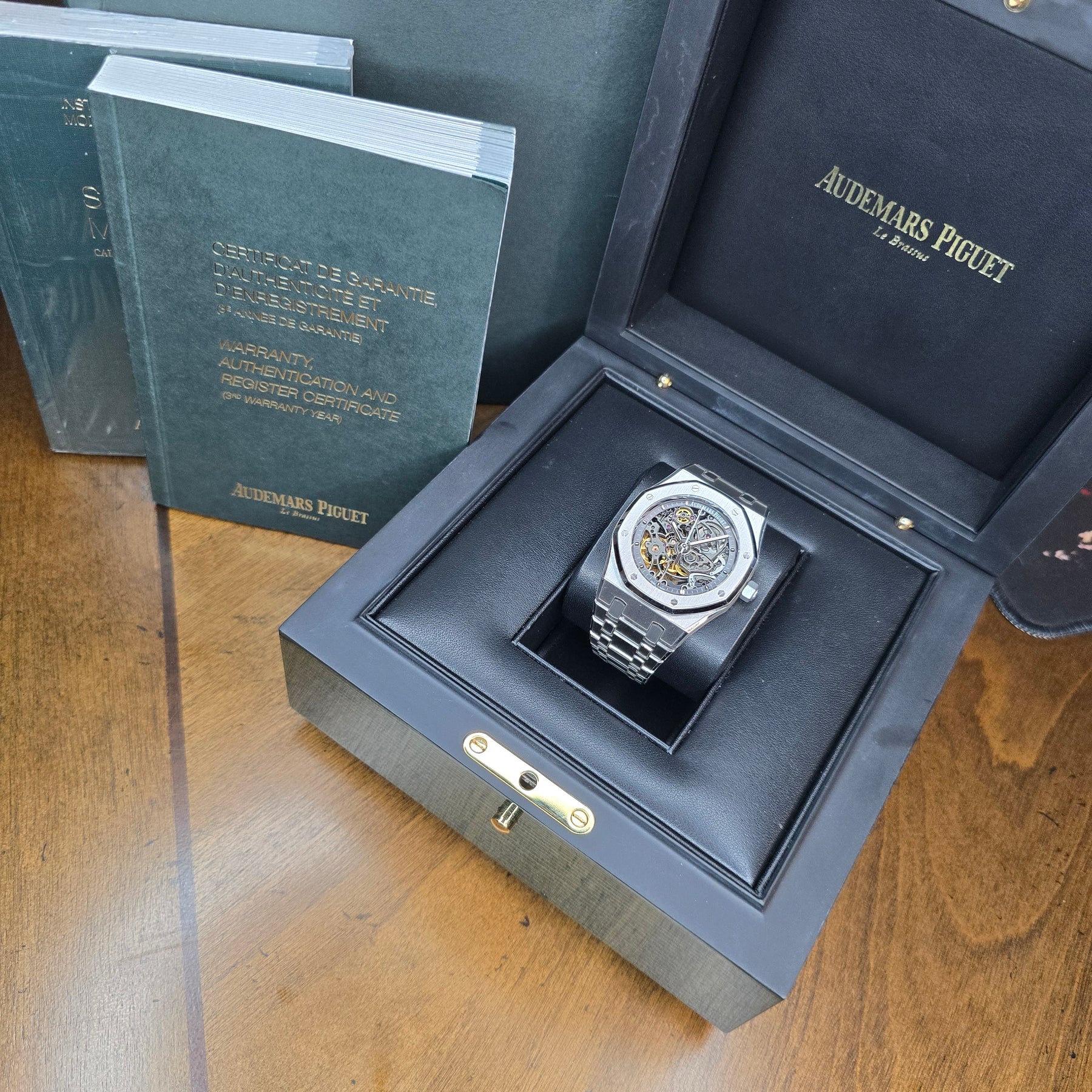 Audemars Piguet Royal Oak Skeleton 15305st full set
