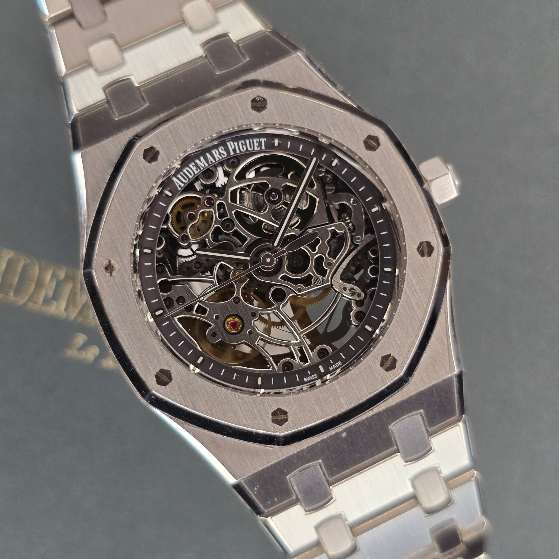 Audemars Piguet Royal Oak Skeleton 15305st dial