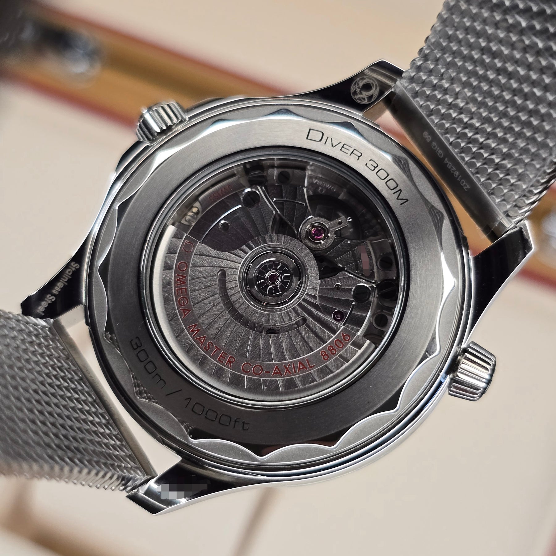 Omega Seamster Diver 300m 210.30.42.20.01.018 movement