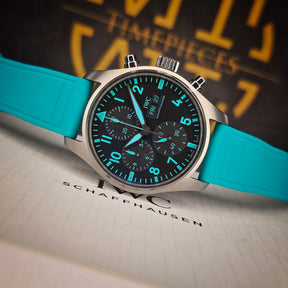IWC Pilot's Mark XX IW388114 AMG Petronas Formula One dial