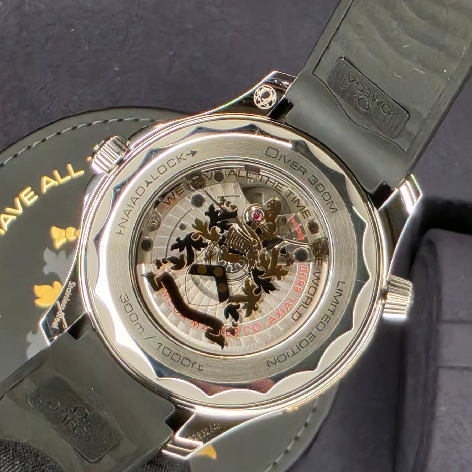 Omega Seamaster 300 James Bond 50th Anniversary 210.22.42.20.01.004 movement