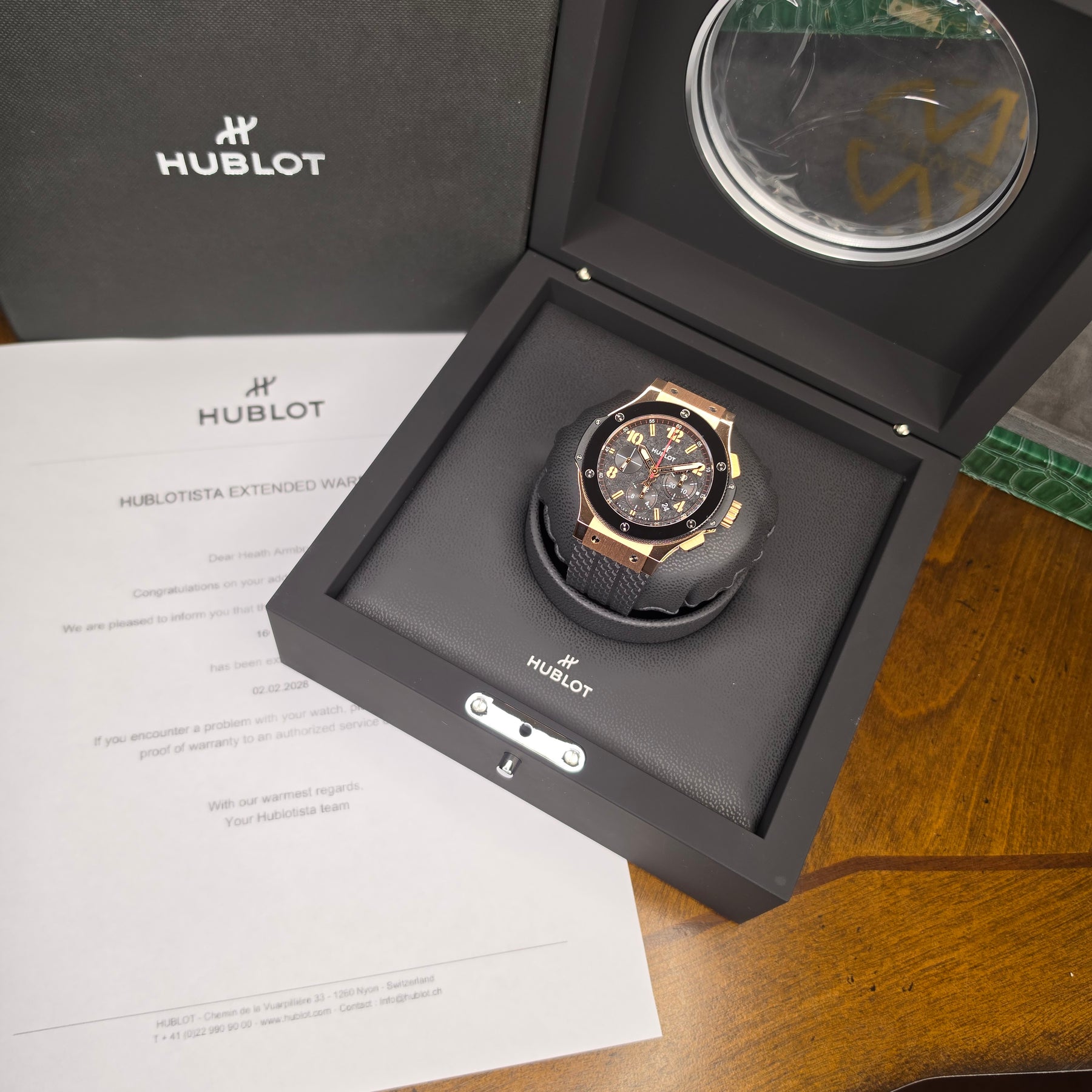 Hublot Big Bang 44MM 301.PB.131.RX full set