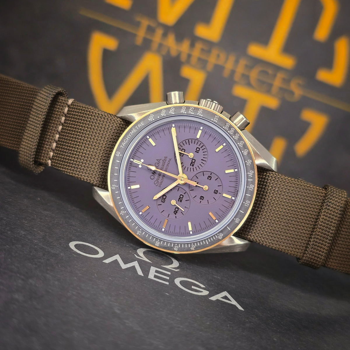 Omega Speedmaster Apollo 11 45th Anniversary 311.62.42.30.06.001  dial