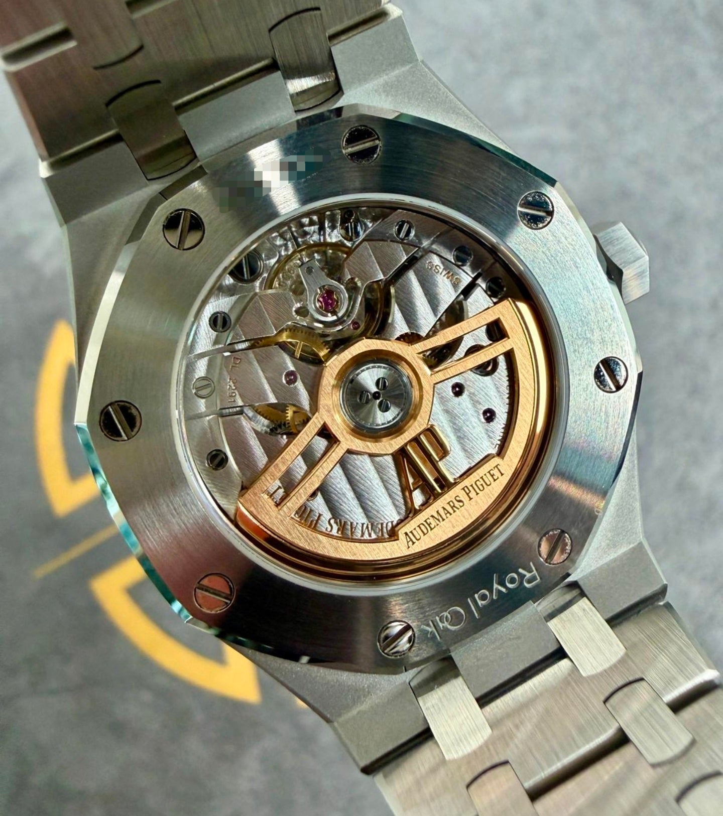 Audemars Piguet Royal Oak Ice Blue 15550st  movement